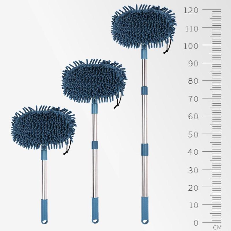 Car Washing Brush, Long Handle Car Washing Brush, Retractable Car Washing Brush Suitable for Car Washing, Cleaning, Scrubbing 7