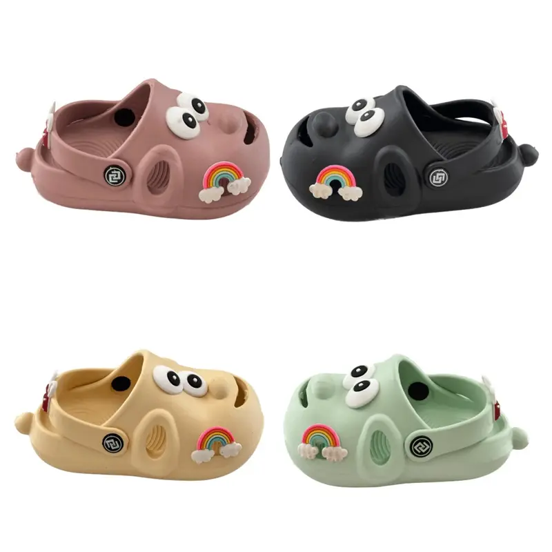 Sandal Anak Prempuan Laki-laki Baby Kids Model Baim Tali Belakang Karakter Stiker Lucu 1