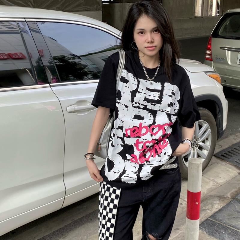ÁO THUN REBORN STUDIO / REBORN TO BE ALONE  Cổ Tròn Top  Nam Menswear 6