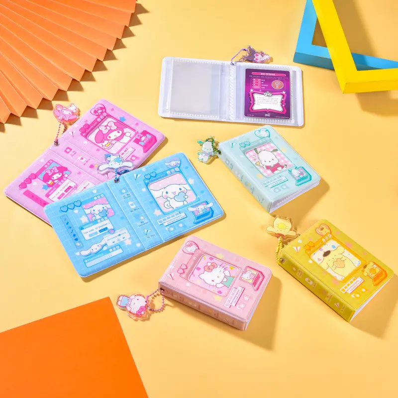 Album Foto Mini Desain Karakter Sanrio 40 slot /PVC/ Photoard/ Impor/ Kuromi/ My Melody/ Cinamoroll/ 1