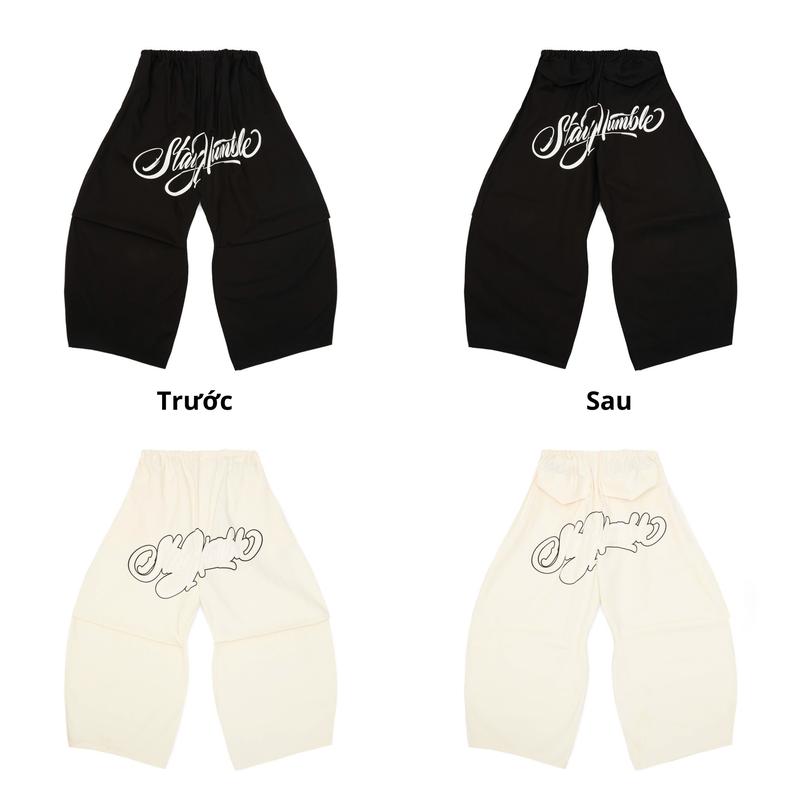 [DEAL TẾT TRI ÂN ]  Gonzstudio Quần Nam Nữ Form Rộng Ống  Chất Liệu Kaki Cotton  - Quần Rộng Ống Xuông