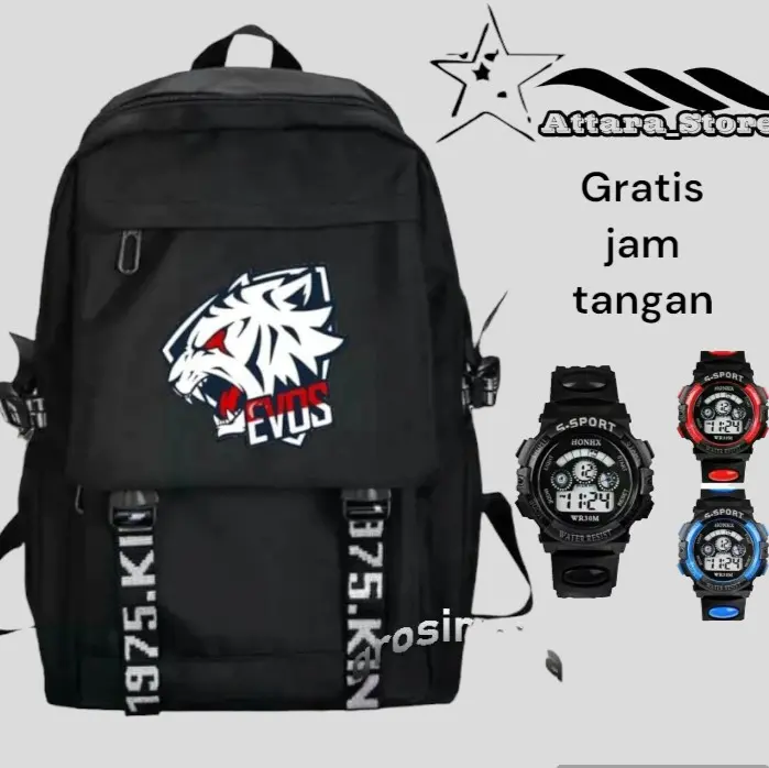 Ransel anak Tas anak laki laki cowo cowok tas anak sekolah tk sd anak karakter  Tas Punggung Kanvas