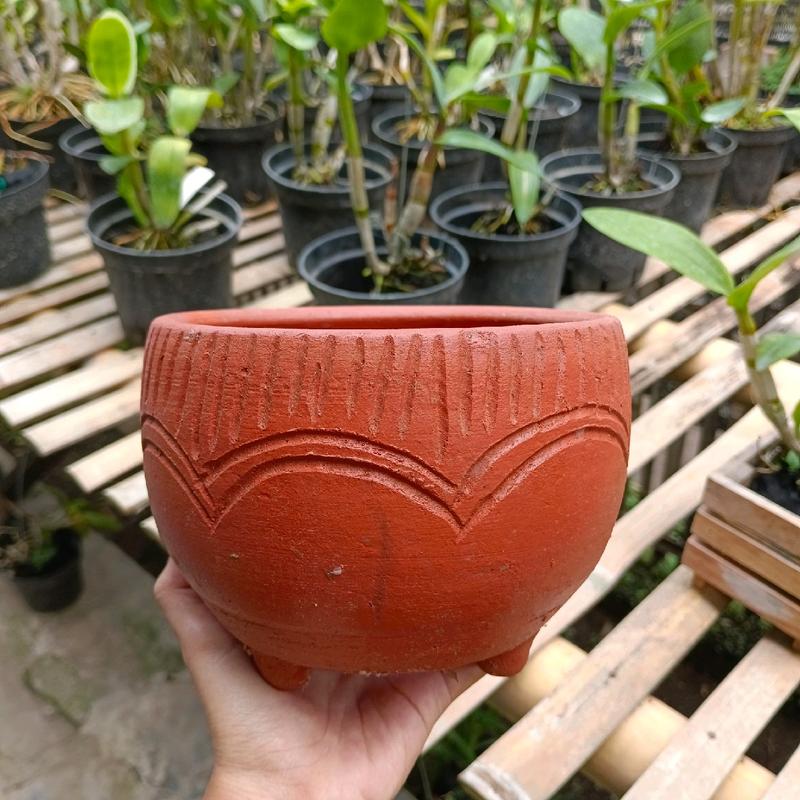 pot gerabah vanda asco mini - Shop | Tokopedia