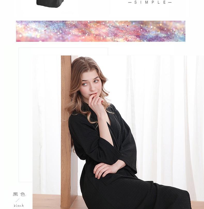 Product Introduction of Stylish Bathrobes for Men and Women  for Hotel Wholesale Wide and Absorbent Bathrobes for Relaxing 8