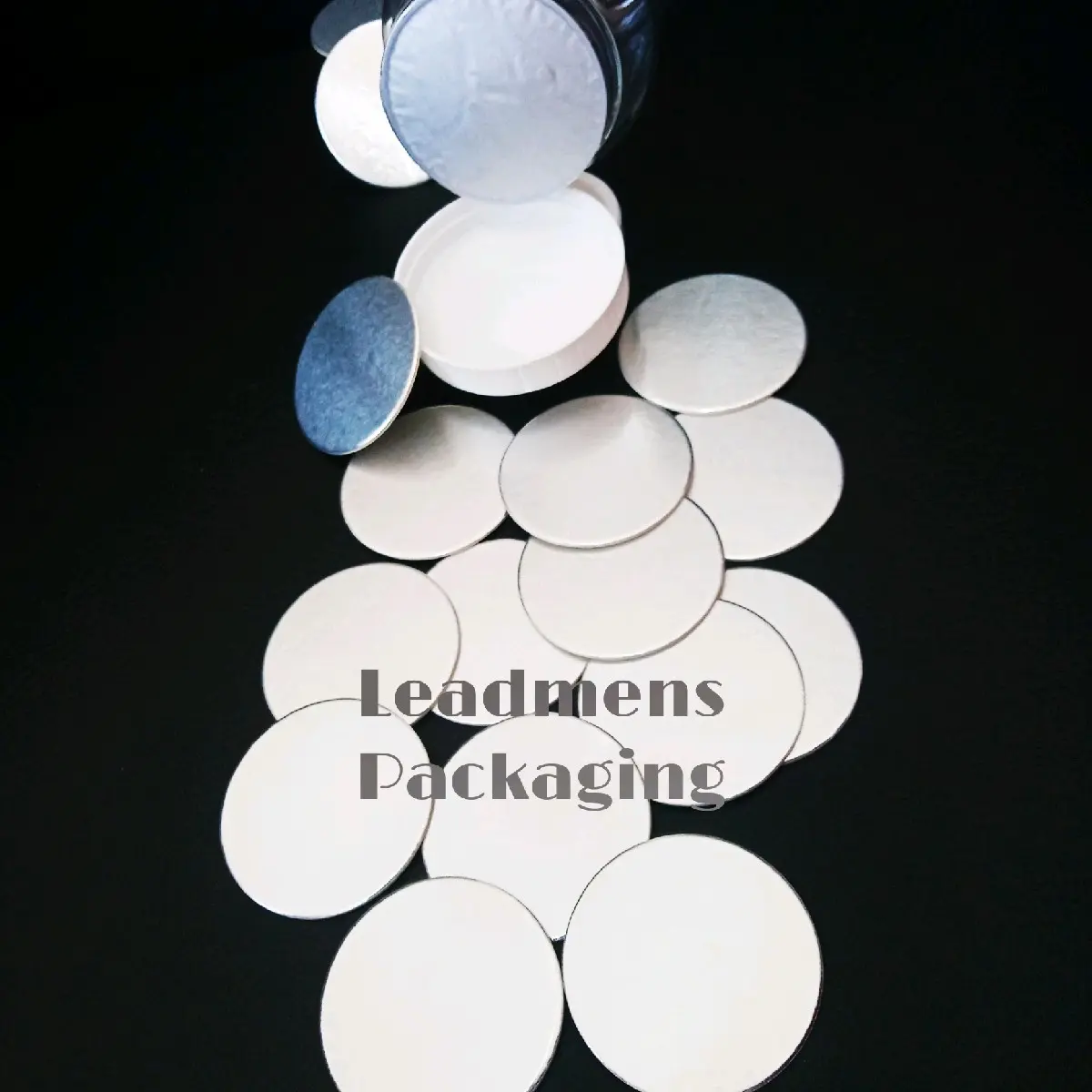 [500pcs] Diameter 51mm Segel Aluminium Foil Botol PET