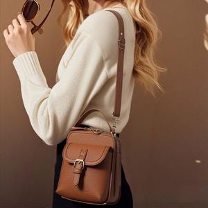 New style messenger bag, trendy storage bag, casual crossbody bag, shoulder bag, mobile phone bag, suitable for both men and women, suitable for daily travel, wallet