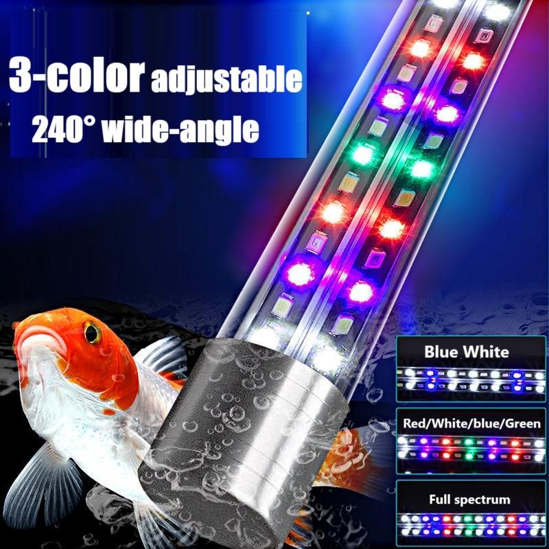 Fish Tank LED Waterproof Multi-Color Changing Aquarium Light - TikTok ...