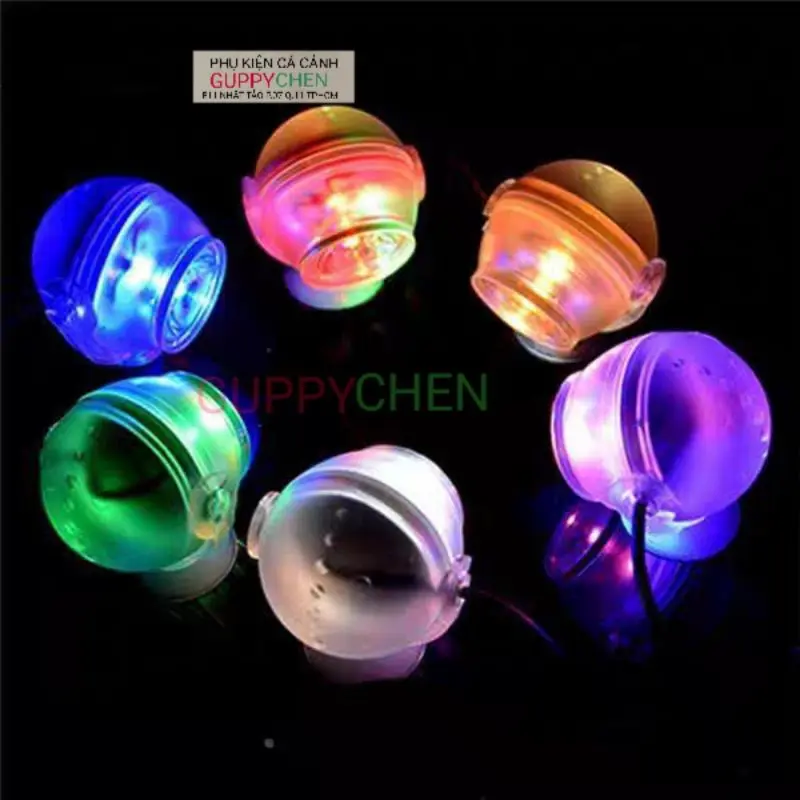 Đèn Led Trang Trí Bể Cá - Tự Động Chuyển Màu - Led Mini Lamp ( 1w ) 7