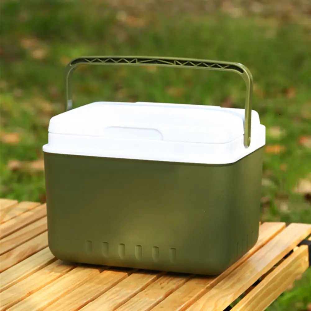 6L Car Mini Fridge Dual-Use Commercial Ice Bucket Multipurpose for Food Beverage