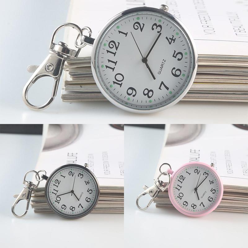  Đồng Hồ Bỏ Túi Có Con Số Lớn Rõ Ràng Thích Hợp Cho Người Già Trẻ Em Và Học Sinh Móc Chìa Khóa Đồng Hồ Treo Đồng Hồ Y Tá Chỉ Đọc Thời Gian 