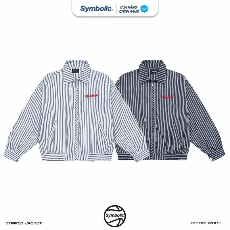 Áo khoác Striped Jacket nylon 0