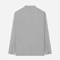 Gambar DUHA Baju Koko Flannel Lengan Panjang - Grey Mist - Ghaba - L dari Duha Muslim Wear Kota Tangerang 5 Tokopedia