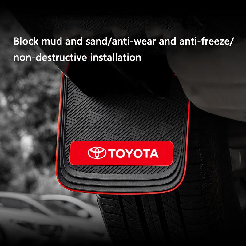 Product Introduction of Suitable for Toyota Camry Corolla Vios Hilux Innova RAV4 Wigo, All Seasons Universal Car Mud Flaps Wide Body Splash Guards. 20