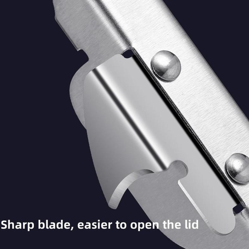 Product Introduction of Stainless Steel Can Opener Manual Multifunctional For Can Beer Milk Bottle Heavy Duty Kitchen 27