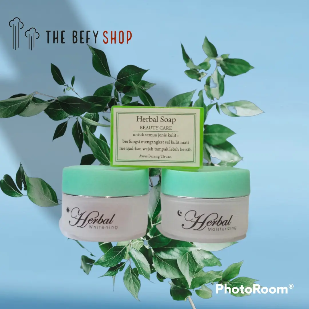 Herbal Cream Pencerah Wajah +30th keatas - Hijau
