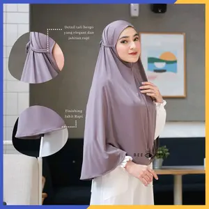 Jilbab Bergo Jersey Jumbo Premium HIJAB BERGO TALI JUMBO instan khimar Santai Muslim Jilbab Bergo Jersey Jumbo Premium HIJAB BERGO TALI JUMBO instan khimar Santai Muslim