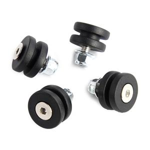 Professional Helmets Trunk Bracket Base Plate Bushing Pad Buckle Spacers Quick Fixing Motor Accessories 4-Piece/set