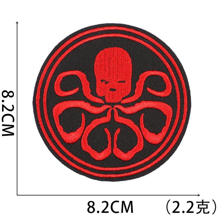 Product Introduction of Xiaotian Iron Man Embroidered Patch Computer Embroidery Badge Iron-on Patch Cartoon Marvel Embroidery Hulk  Iron On Patches For Clothes Sticker DIY Wine Time Patches On Clothes Embroidered Patches 17