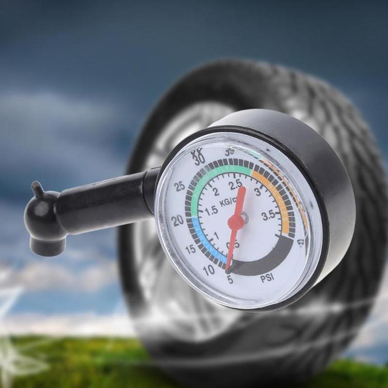 Plastic High-precision Tire Pressure Gauge Measure Tire Pressure Monitor Y5Q7 2