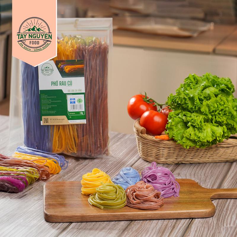 Phở rau củ healthy Tây Nguyên Food - Việt Nam 500g 1kg