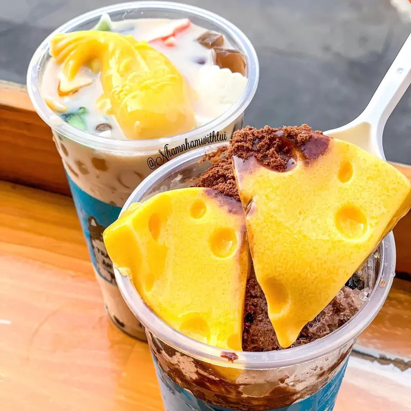 Bột Làm Pudding Flan Trứng, Socola Nguyên Liệu Trà Sữa Trân Châu BẾP LISA 5