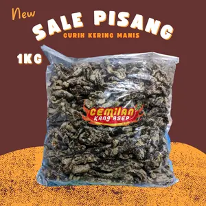 Cikasepofficial - 1KG Sale Pisang Bandung Kualitas Premium Cemilan Manis Food Snack Keripik Makanan  Jajanan