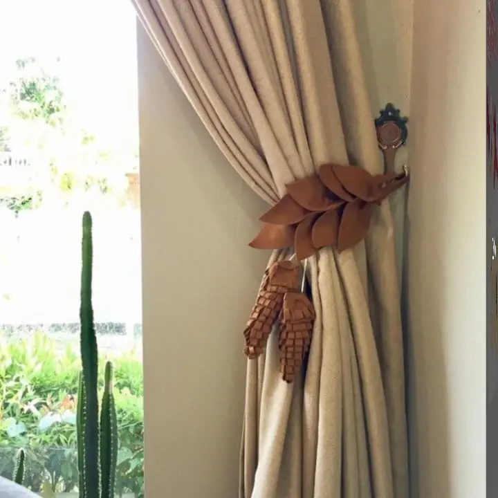 Ikat hordeng lavender / tali gorden / pengikat gorden 3