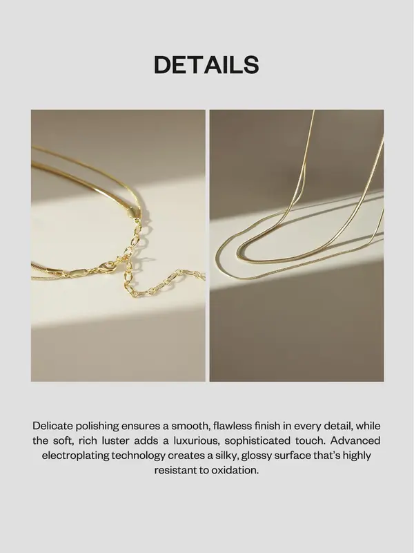 Mix and Match Paperclip Chain Necklace 4
