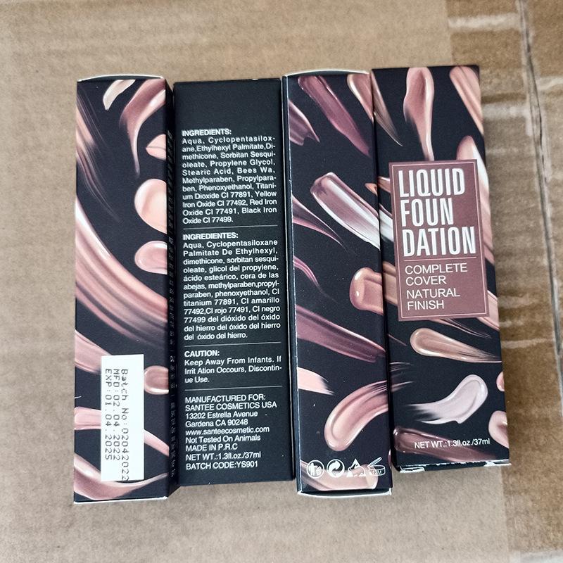 Product Introduction of Exclusive for Cross-Border Moisturizing Brightening Concealer Foundation Natural Long Lasting Oil Control BB Cream Waterproof Smear-Proof European and American Shading Powder 18