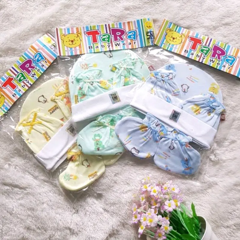 Topi bayi set TARA /rifani/Mamimu/ Vinata / 1pcs 0
