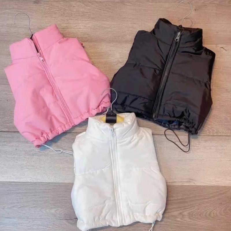 Áo phao gile siêu nhẹ áo khoác phao siêu nhẹ cho bé trai và bé gái size 11kg-32kg