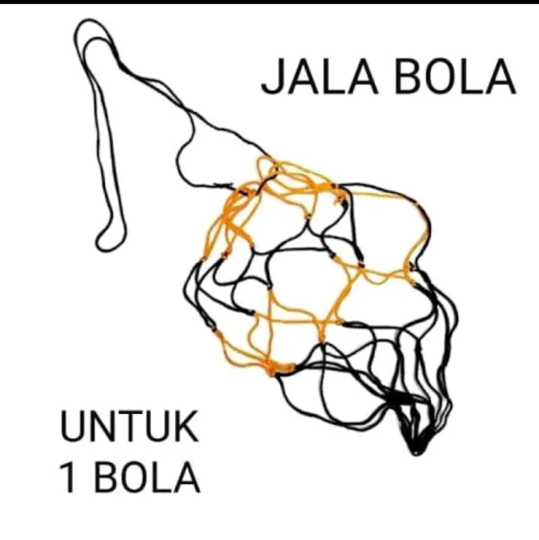jaring + pentil bola sepak bola voli bola futsal basket dll