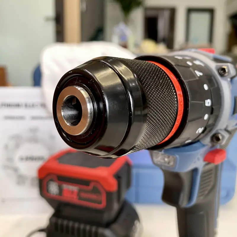 Máy khoan pin MANPRO MA-04, 3 chức năng, khoan búa, chân pin M21 phổ thông - Bảo hành (6 tháng) 6
