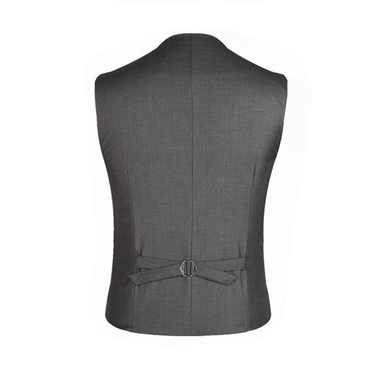 Áo gile, áo gile nam thời trang cao cấp thiết kế cổ vest độc lạ, sang chảnh và nam tính, dày dặn đứng phom - N32 3