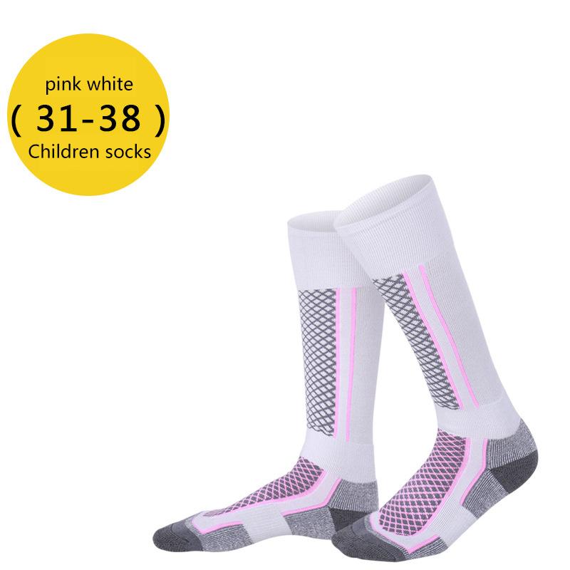 Product Introduction of 1pair Winter Warm Thickened Ski Socks Outdoor Sports Hiking Breathable Stockings For Women Men Children Snow Sport Travel Unisex 36