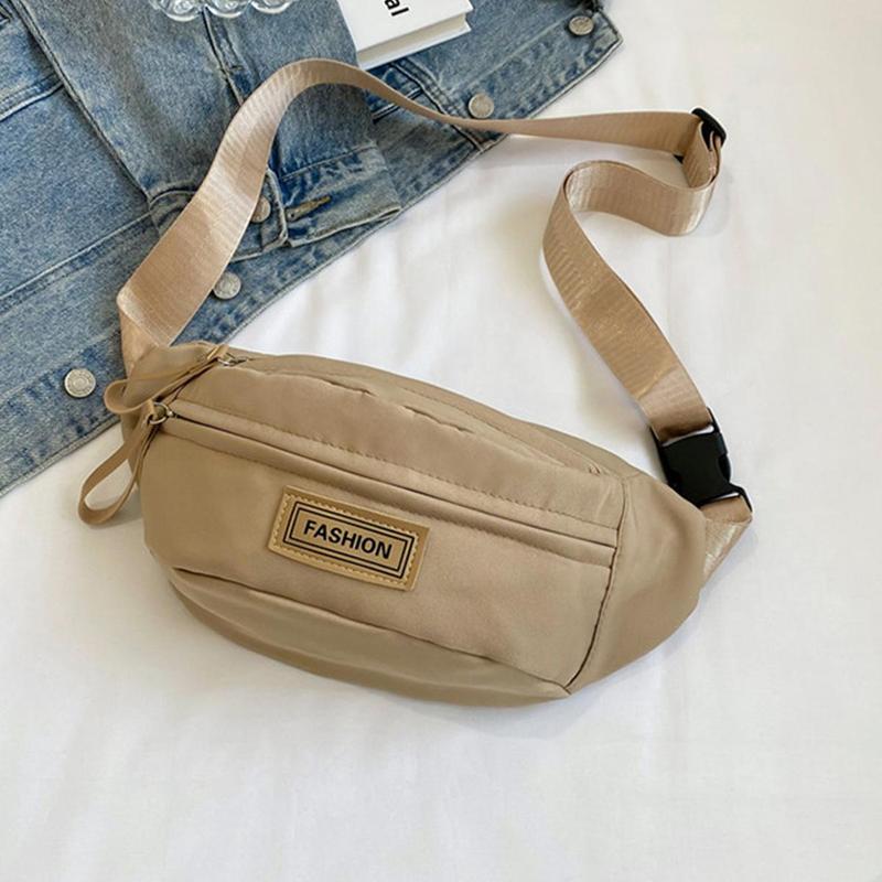 Product Introduction of Chest Bag For Men Solid Color Waist Bag High Quality Women Shoulder Bag Multifunction Male Fanny Pack Crossbody Small Bag 18