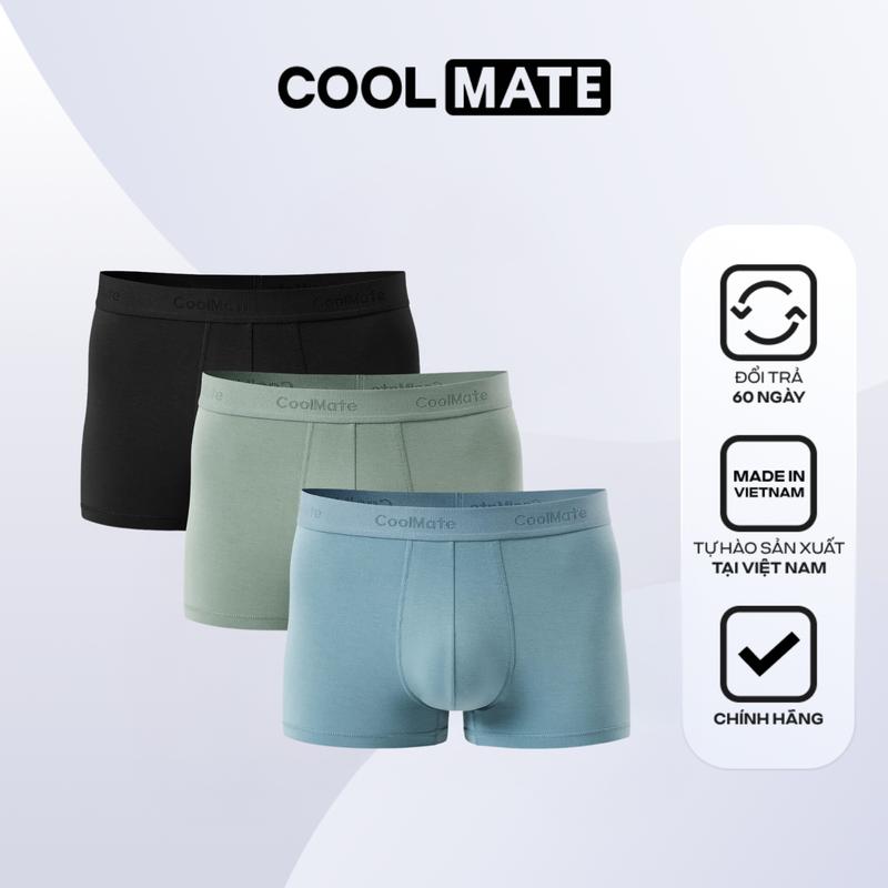 Combo 3 Quần Lót Nam Trunk Lenzing Modal - Coolmate