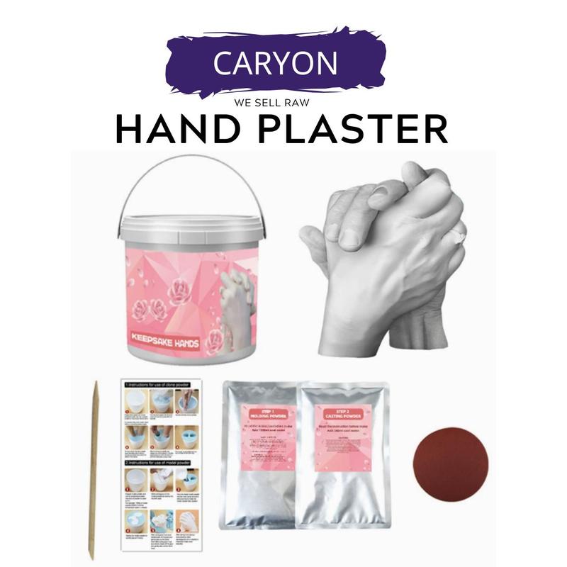 CaryOn DIY Hand Casting Kit for Clone Fingers Plaster Gypsum - TikTok ...