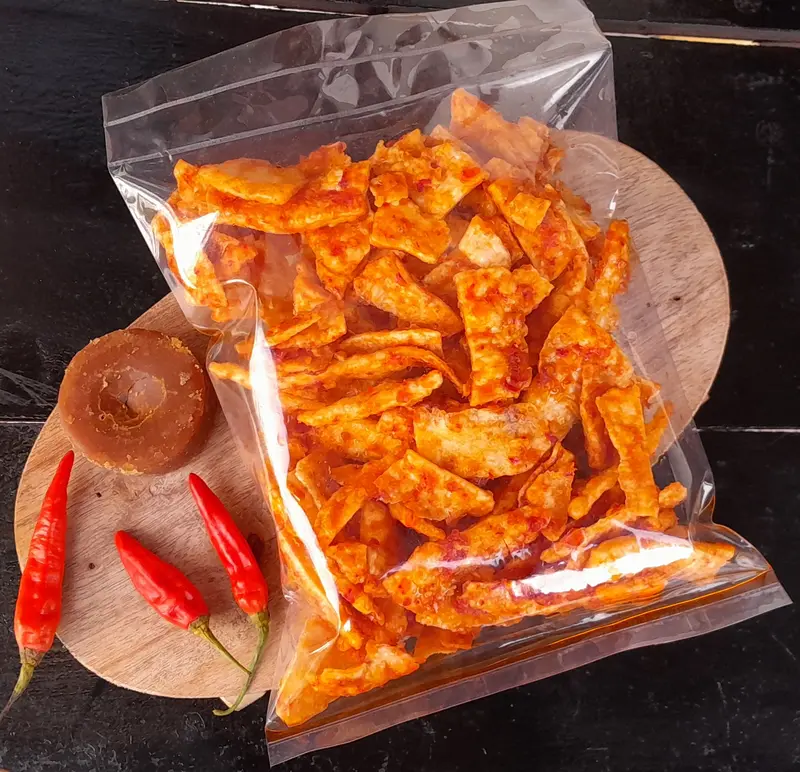 keripik singkong bestak manggleng pedas manis 250gram 4