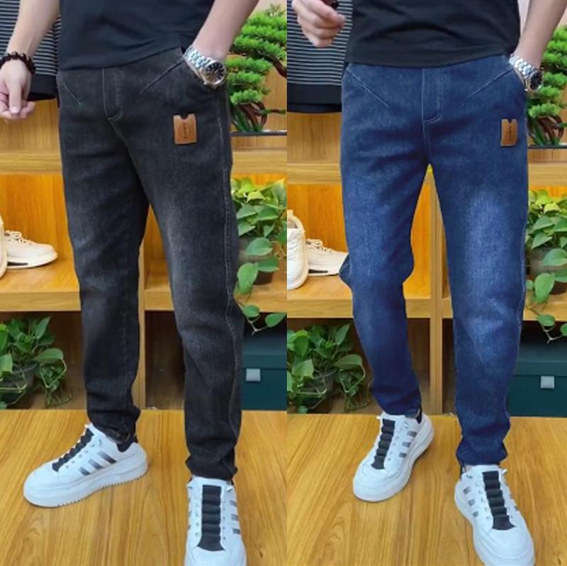 [TM01] Quần jean nam co giãn 4 chiều cạp chun basic size 48-90kg