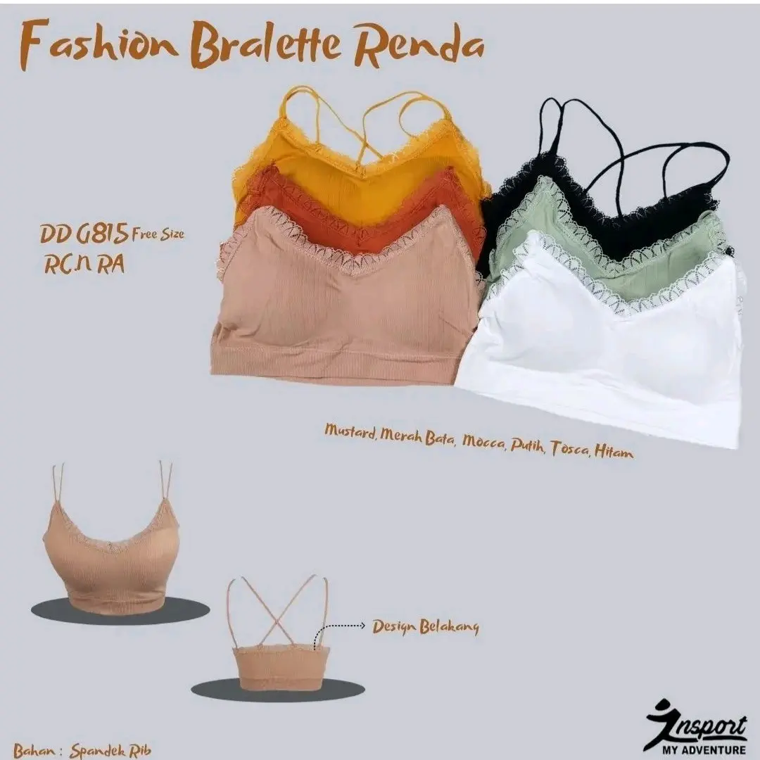 Fashion bralette DDG 815 Katun