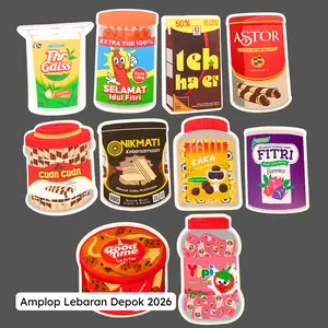 Amplop Lebaran 2026 3D Terbaru Viral Angpau 3D