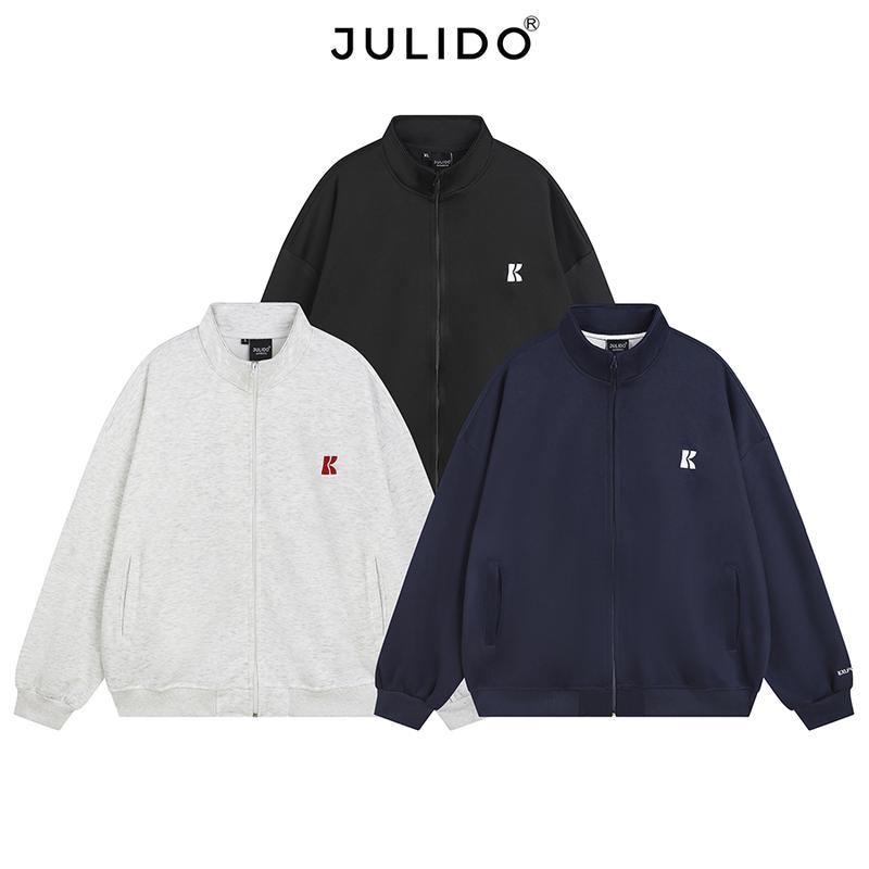 [ DEAL MỞ BÁN ] Áo khoác Sweater JULIDO form Boxy chất nỉ 2 da áo khoác unisex nam nữ