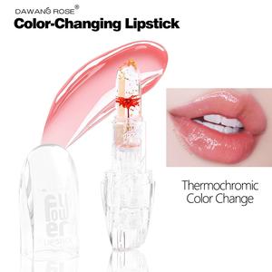 Gincu Berubah Warna, Balsem Bibir Penderiaan Suhu Kelopak, Tidak Luntur, Cawan Tidak Melekat, Kosmetik Solek, LS101