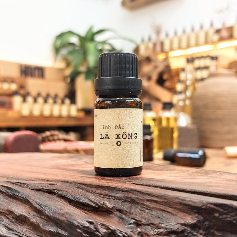 Tinh Dầu Lá Xông - Tặng Đèn Nến - Tặng Cốc Xông - Xông Cúm, Xông Hơi, Giải Cảm, Chăm Sóc Sức Khoẻ - Thơm Phòng, Thư Giãn - Dầu Thơm Phòng 4