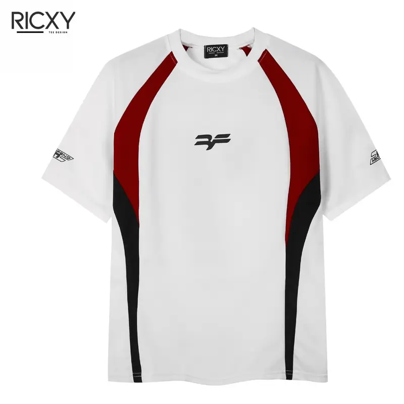 Áo Thun Nam Nữ SỐ 7 Unisex Form Rộng Tay Phối - Top Áo Thun Cổ Tròn Menswear Women Đen 4