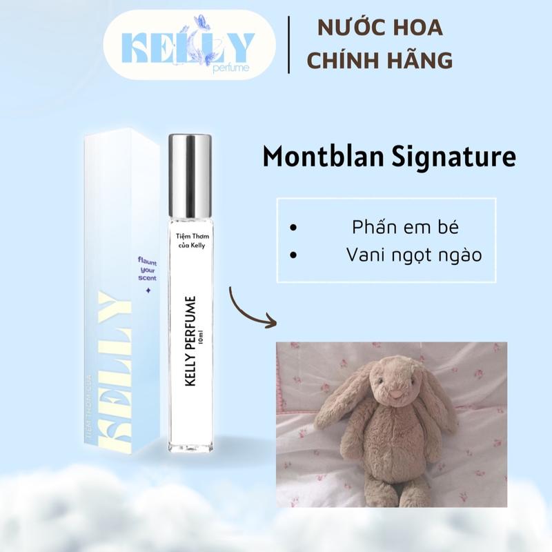 Nước hoa nữ Signature EDP 10ml Perfume Cosmetic Xịt Thơm 0