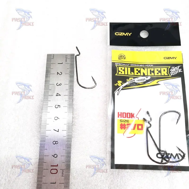 Worm Hook ozmy 5/0 ORIGINAL / Worm hook ozmy silencer paddle pop 1
