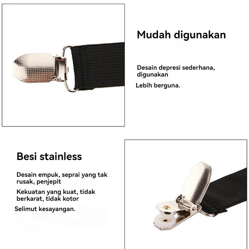 8 Pasang Klip Sprei Premium - Penjepit Sudut Sprei Anti Lepas, Pengait Sprei Tempa Tahan Lama, Penjepit Sprei 8 Titik untuk Kasur dengan Kancing Pengunci Ekstra Kuat 8 Pasang Klip Sprei Premium - Penjepit Sudut Sprei Anti Lepas, Pengait Sprei Tempa Tahan Lama, Penjepit Sprei 8 Titik untuk Kasur dengan Kancing Pengunci Ekstra Kuat