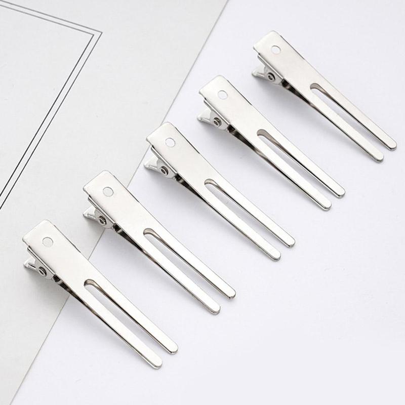 10pc Double Clip Duckbill Clip Styling Hair DIY Accessories Children's Hair Clip Duckbill Clip 4.5cm 1
